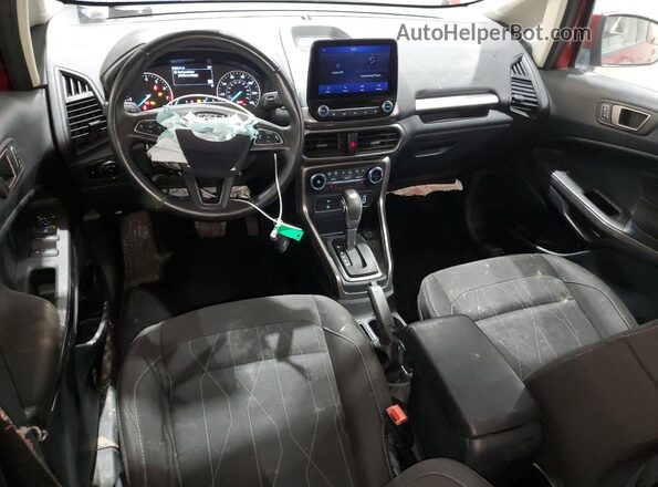 MAJ6S3GL0LC312866 2020 FORD ECOSPORT Burgundy Vista del salpicadero