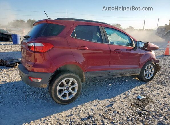 MAJ6S3GL0LC393013 2020 FORD ECOSPORT Red Tył prawy