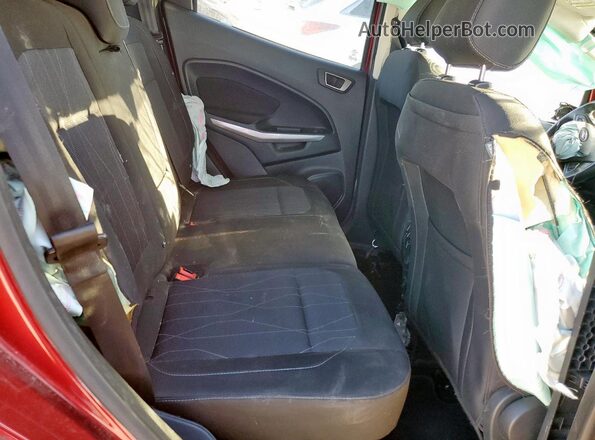 MAJ6S3GL0LC393013 2020 FORD ECOSPORT Red Widok tylnych siedzeń