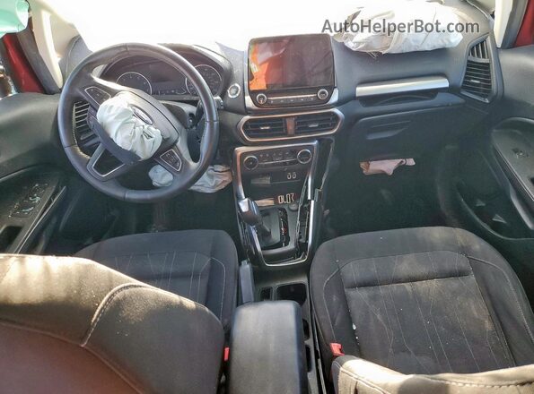 MAJ6S3GL0LC393013 2020 FORD ECOSPORT Red Widok deski rozdzielczej