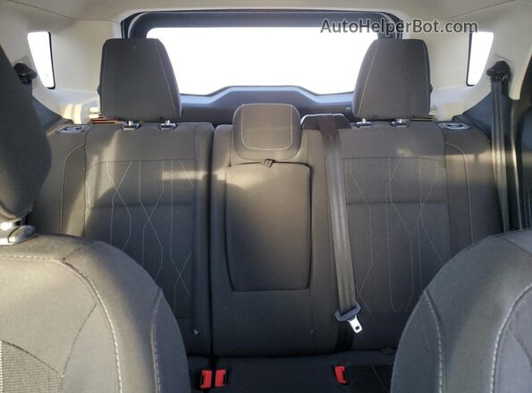 MAJ6S3GL1LC319244 2020 FORD ECOSPORT Gray Вид задніх сидінь