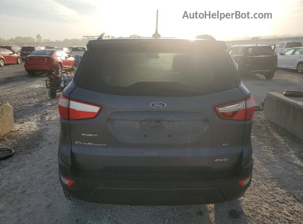 MAJ6S3GL1LC319244 2020 FORD ECOSPORT Gray Вид ззаду