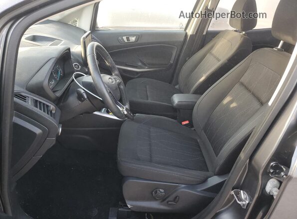 MAJ6S3GL1LC319244 2020 FORD ECOSPORT Gray Вид салону спереду