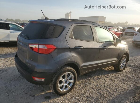 MAJ6S3GL1LC319244 2020 FORD ECOSPORT Gray Задня права чверть