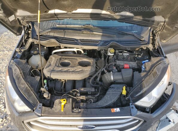 MAJ6S3GL1LC319244 2020 FORD ECOSPORT Gray Вид підкапотного простору
