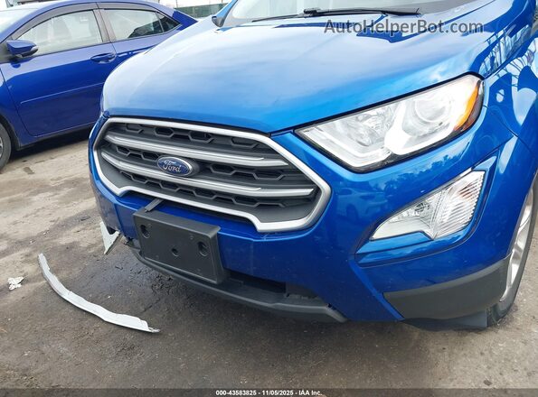 MAJ6S3GL2NC470225 2022 FORD ECOSPORT Синий 