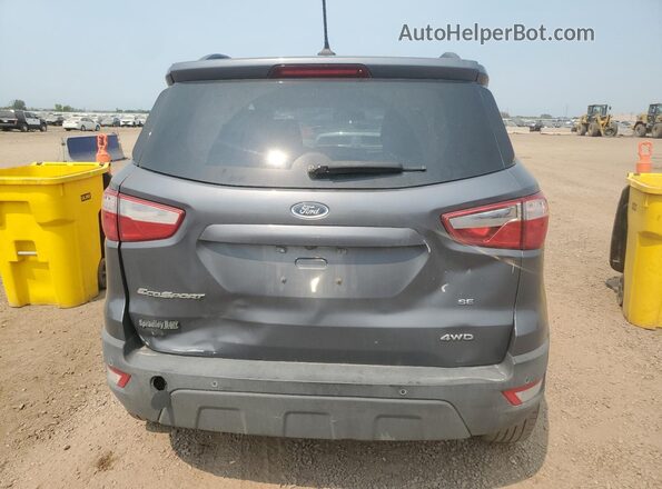 MAJ6S3GL3MC422411 2021 FORD ECOSPORT Gray Вид ззаду