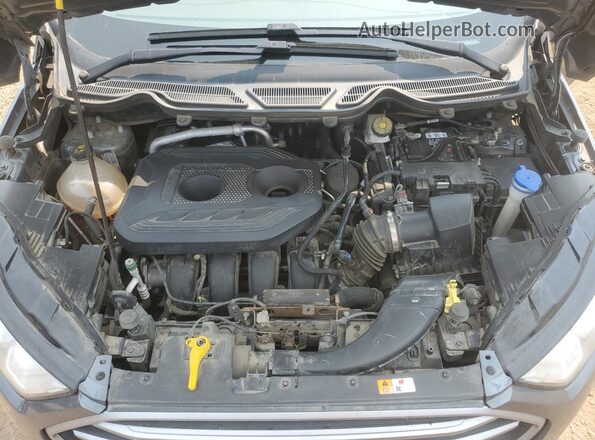 MAJ6S3GL3MC422411 2021 FORD ECOSPORT Gray Вид підкапотного простору