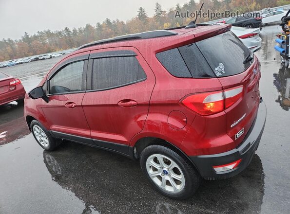 MAJ6S3GL4NC459291 2022 FORD ECOSPORT Темно-бордовый Задняя левая четверть
