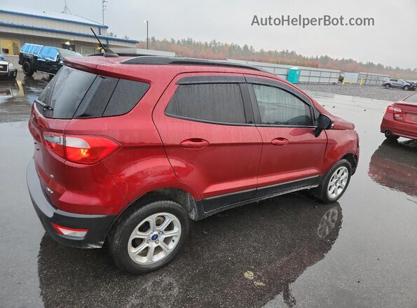 MAJ6S3GL4NC459291 2022 FORD ECOSPORT Темно-бордовый Задняя правая четверть