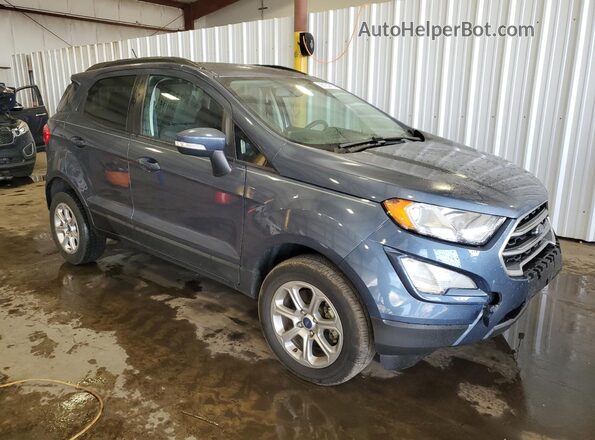 MAJ6S3GL4NC469271 2022 FORD ECOSPORT Blue Delantero derecho