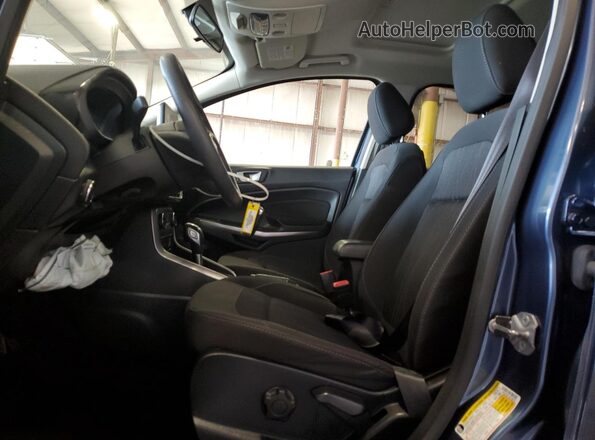 MAJ6S3GL4NC469271 2022 FORD ECOSPORT Blue Vista interior delantera