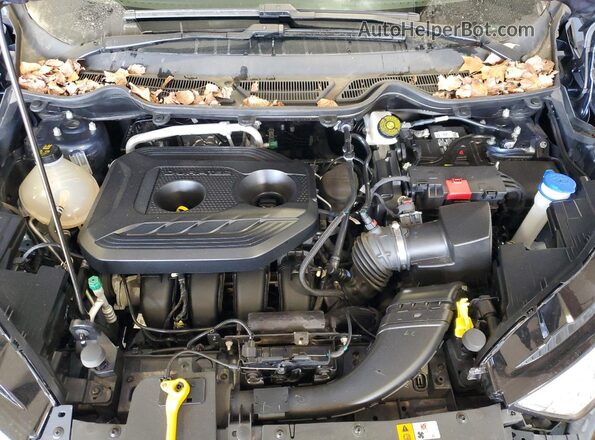 MAJ6S3GL4NC469271 2022 FORD ECOSPORT Blue Vista del compartimento del motor