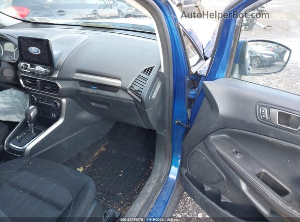 MAJ6S3GL5LC385344 2020 FORD ECOSPORT Blue Սալոնի դիմացի տեսք