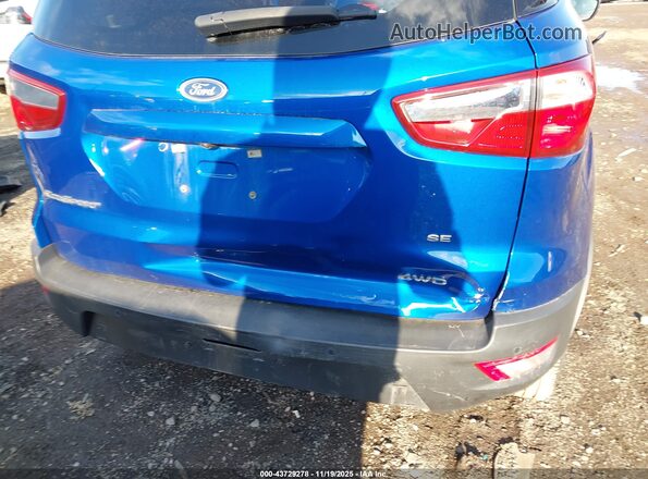MAJ6S3GL5LC385344 2020 FORD ECOSPORT Blue Դիմացի տեսք