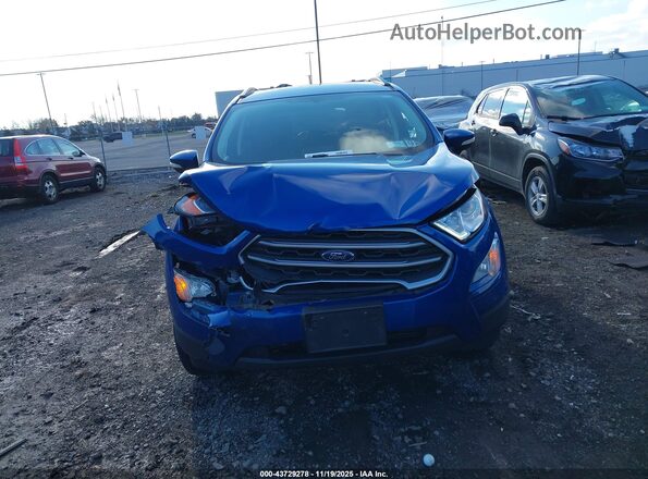 MAJ6S3GL5LC385344 2020 FORD ECOSPORT Blue Սարքավորումների վահանակի տեսք