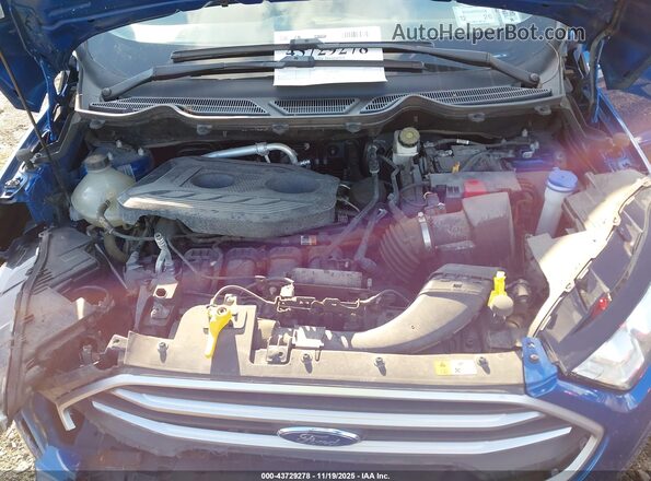 MAJ6S3GL5LC385344 2020 FORD ECOSPORT Blue Հետևի տեսք