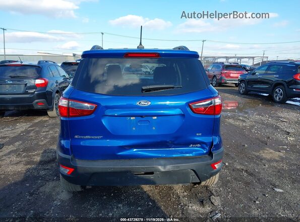 MAJ6S3GL5LC385344 2020 FORD ECOSPORT Blue 