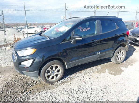 MAJ6S3GL6LC341644 2020 FORD ECOSPORT Black წინა მარცხენა ხედი სამი მეოთხედიდან