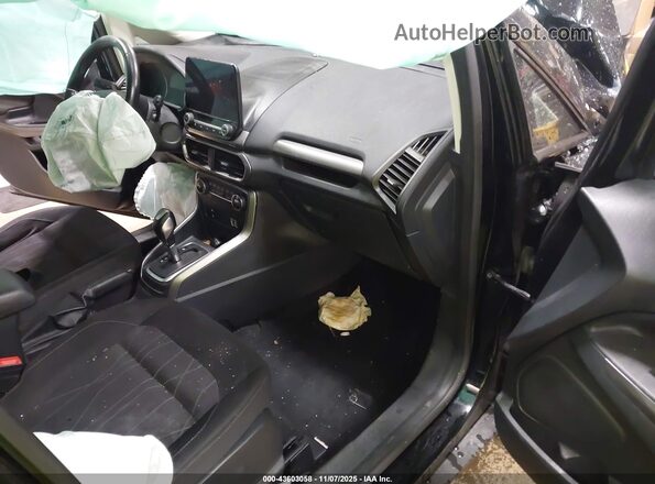 MAJ6S3GL7LC353544 2020 FORD ECOSPORT Black Front interior view
