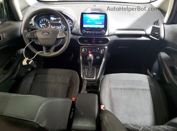 MAJ6S3GL7MC408186 2021 FORD ECOSPORT Black Առջևի վահանակի տեսք