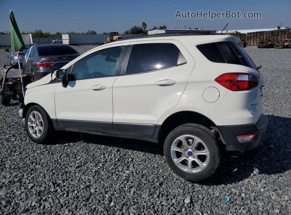 MAJ6S3GL8MC449023 2021 FORD ECOSPORT White Задня ліва чверть