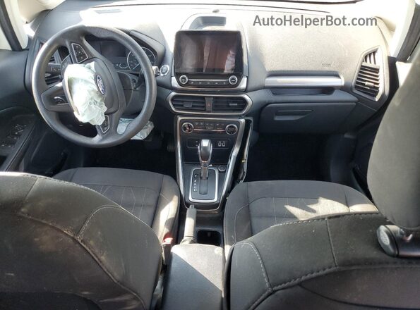 MAJ6S3GL8MC449023 2021 FORD ECOSPORT White Вид панелі приладів