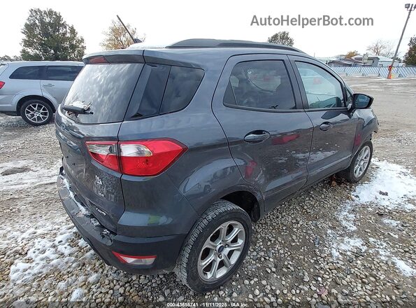 MAJ6S3GL8NC458080 2022 FORD ECOSPORT Gray Trasero derecho