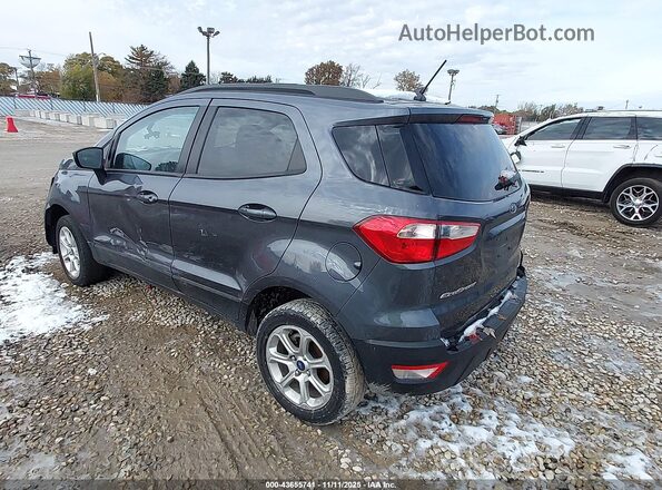 MAJ6S3GL8NC458080 2022 FORD ECOSPORT Gray Trasero izquierdo