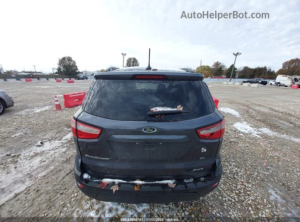 MAJ6S3GL8NC458080 2022 FORD ECOSPORT Gray 