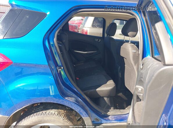 MAJ6S3GLXNC462079 2022 FORD ECOSPORT Синий Вид наклейки с VIN-кодом
