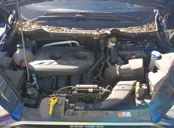 MAJ6S3GLXNC462079 2022 FORD ECOSPORT Синий Вид сзади