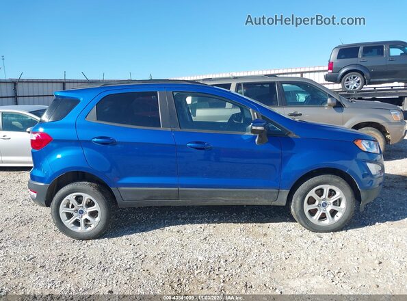 MAJ6S3GLXNC462079 2022 FORD ECOSPORT Синий Вид задней части салона