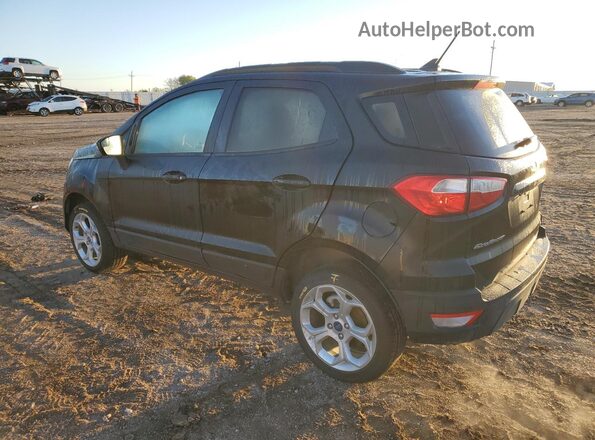 MAJ6S3GLXNC469954 2022 FORD ECOSPORT Black უკანა მარცხენა