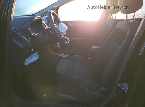 MAJ6S3GLXNC469954 2022 FORD ECOSPORT Black წინა სალონის ხედი
