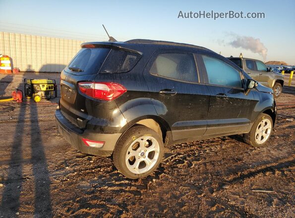 MAJ6S3GLXNC469954 2022 FORD ECOSPORT Black უკანა მარჯვენა