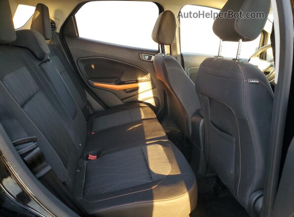 MAJ6S3GLXNC469954 2022 FORD ECOSPORT Black უკანა სალონის ხედი