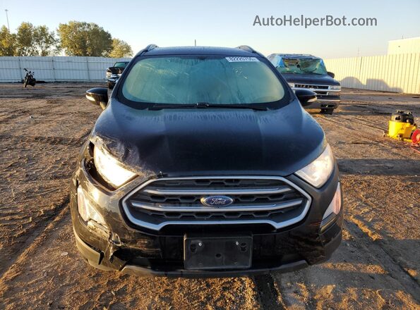 MAJ6S3GLXNC469954 2022 FORD ECOSPORT Black წინა ხედი