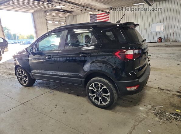 MAJ6S3JL1LC323772 2020 FORD ECOSPORT Black Rear left
