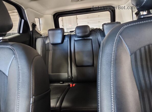 MAJ6S3JL1LC323772 2020 FORD ECOSPORT Black Rear seats view