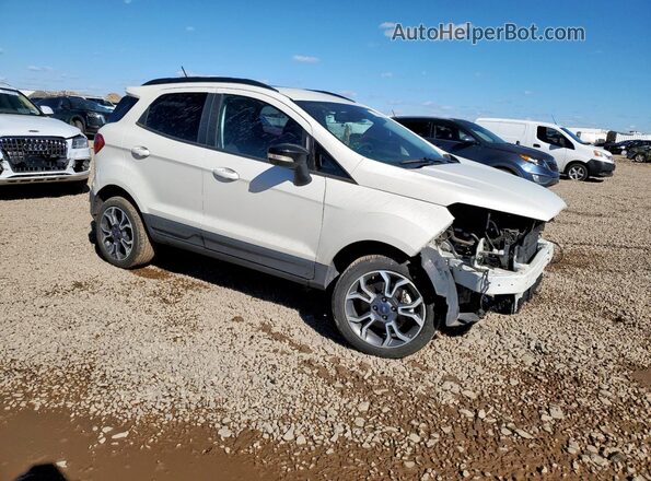 MAJ6S3JL2LC338667 2020 FORD ECOSPORT White Delantero derecho