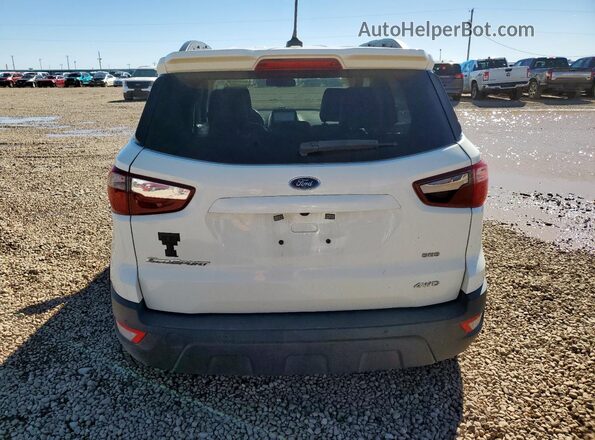 MAJ6S3JL2LC338667 2020 FORD ECOSPORT White Vista trasera