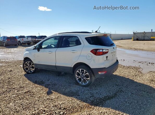 MAJ6S3JL2LC338667 2020 FORD ECOSPORT White Trasero izquierdo