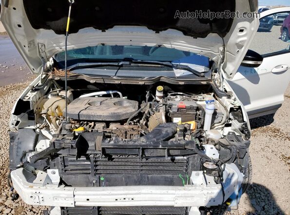 MAJ6S3JL2LC338667 2020 FORD ECOSPORT White Vista del compartimento del motor