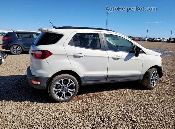 MAJ6S3JL2LC338667 2020 FORD ECOSPORT White Trasero derecho
