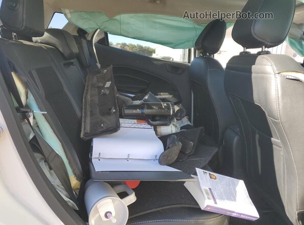 MAJ6S3JL2NC457189 2022 FORD ECOSPORT Белый Вид задней части салона