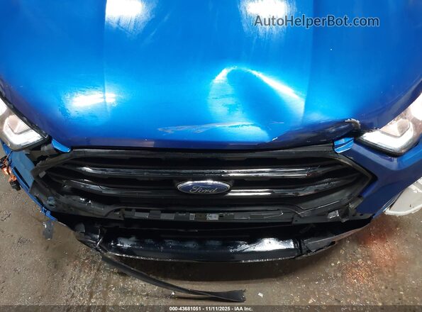 MAJ6S3JLXMC455026 2021 FORD ECOSPORT Синий Вид спереди