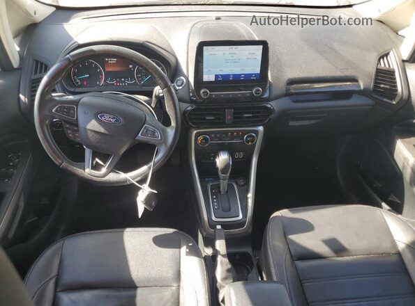 MAJ6S3KL5LC359060 2020 FORD ECOSPORT White წინა პანელის ხედი