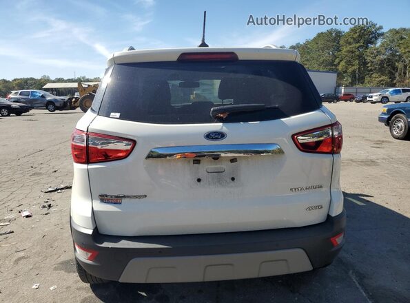 MAJ6S3KL5LC359060 2020 FORD ECOSPORT White უკანა ხედი