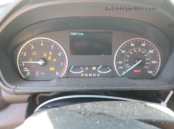MAJ6S3KL5LC359060 2020 FORD ECOSPORT White ხელსაწყოთა პანელის ხედი